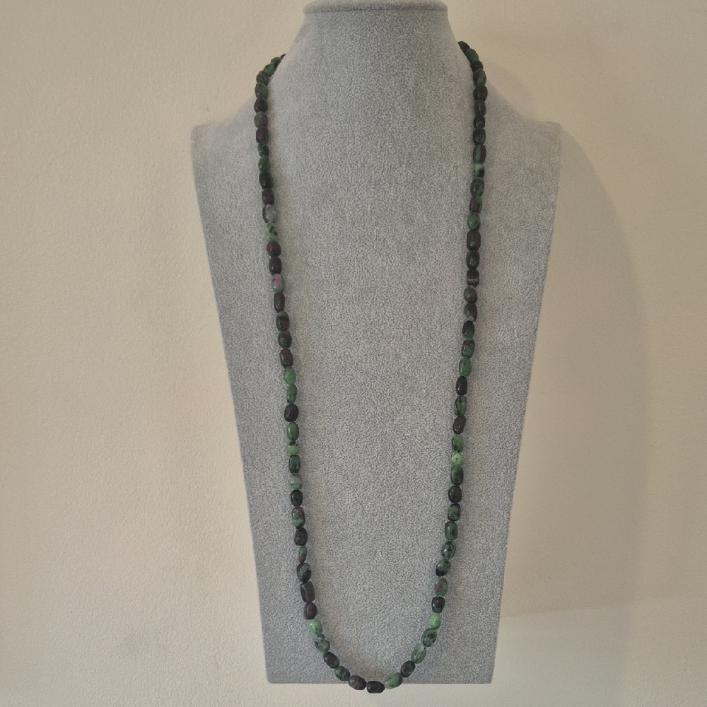 Gemstone Zosite Jewelry  NECKLACE & BRACLET